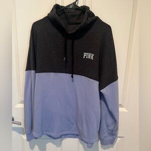 PINK Victoria's Secret Varsity Cowl Neck Sweatshirt